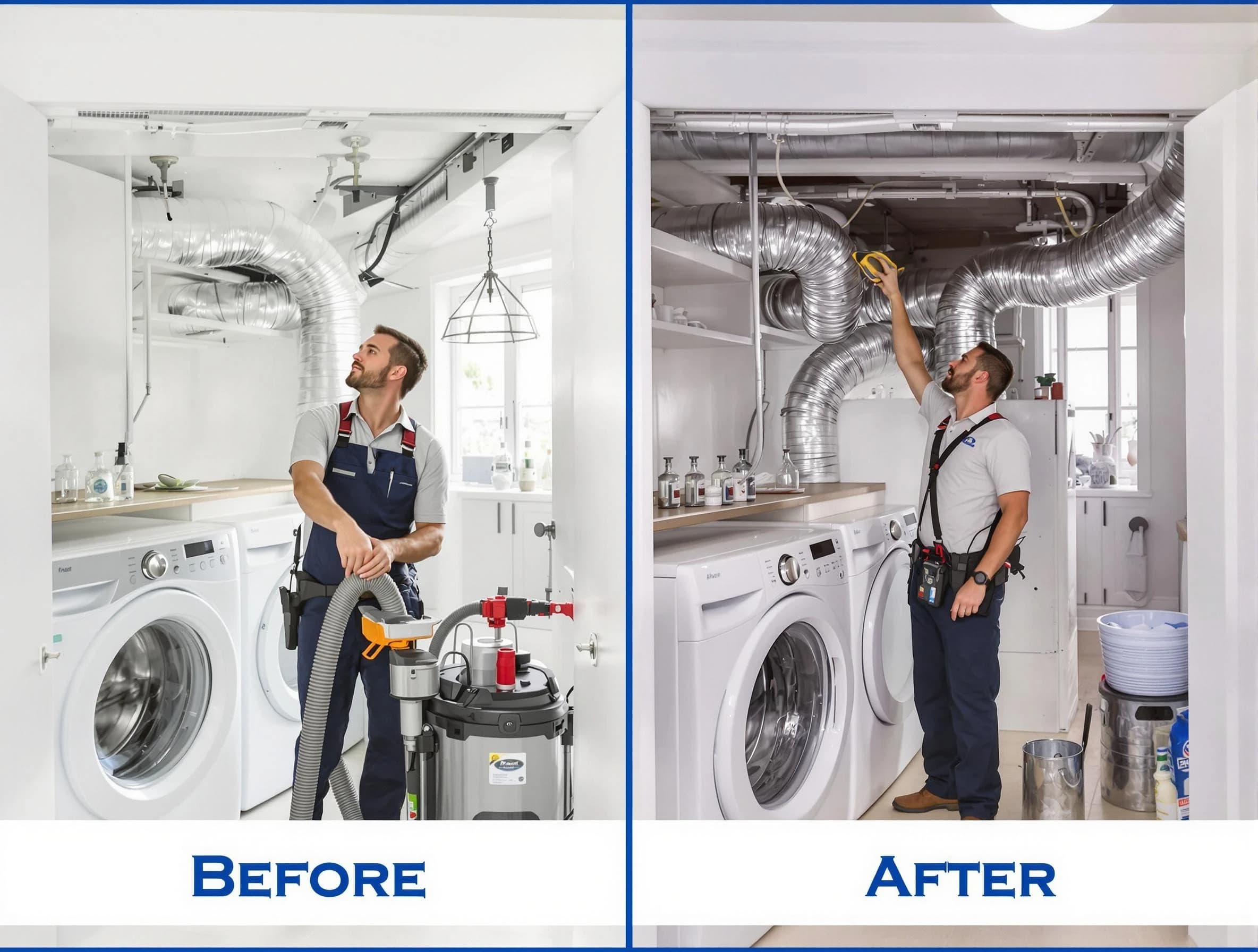 Expert gas dryer vent cleaning by Midwest City Dryer Vent Cleaning in Midwest City