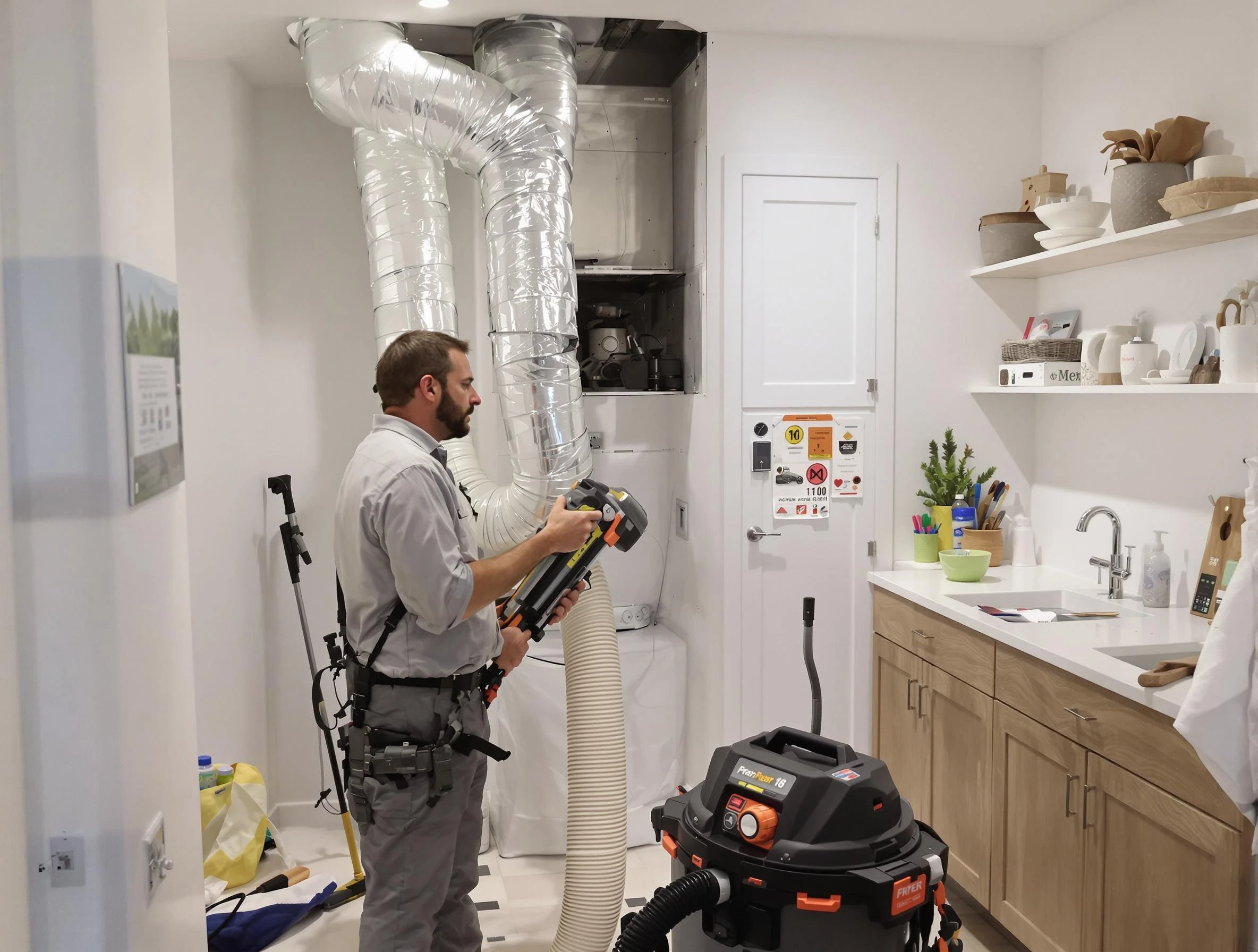 Clogged Dryer Vent Cleaning in Midwest City