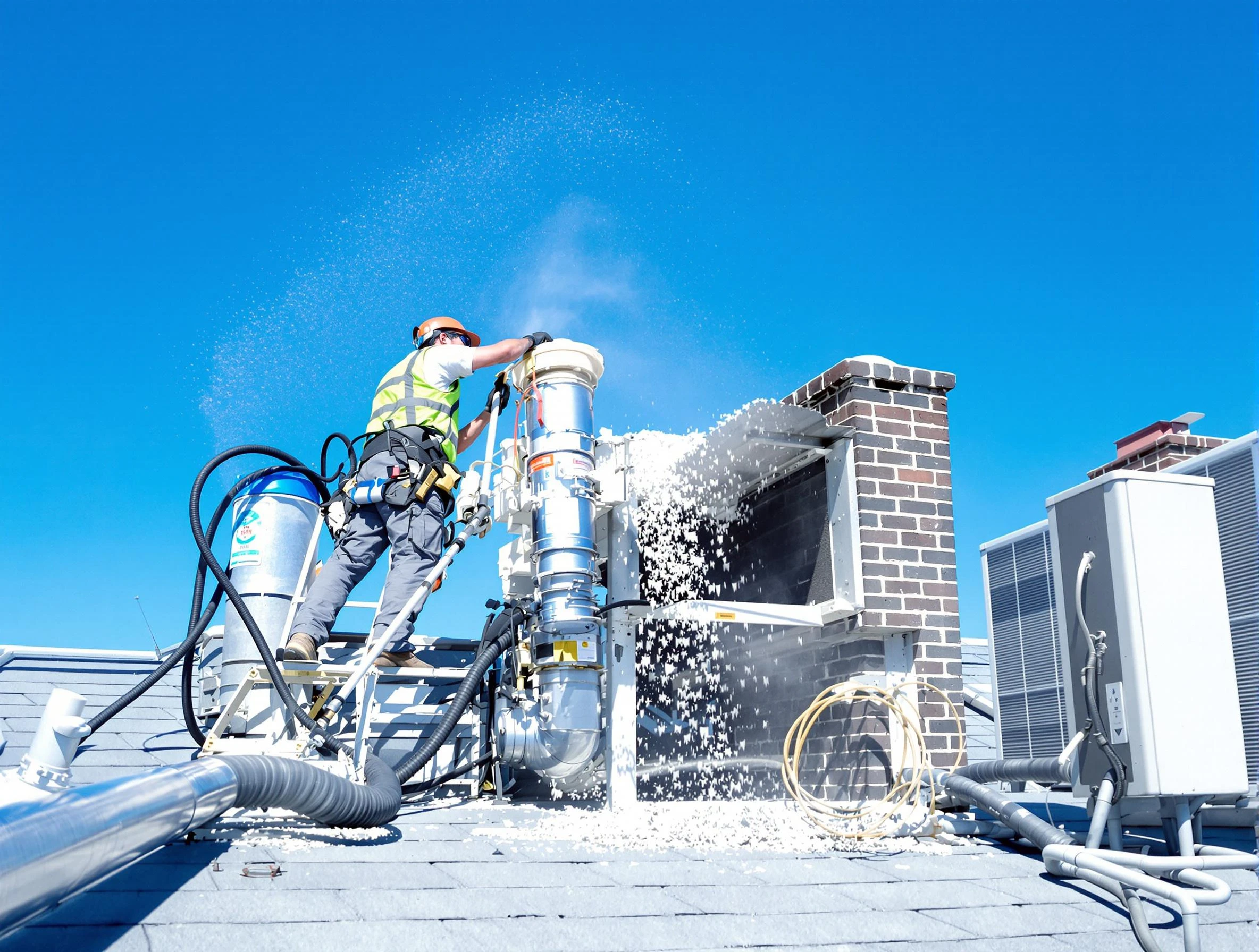 Expert roof dryer vent cleaning by Midwest City Dryer Vent Cleaning in Midwest City