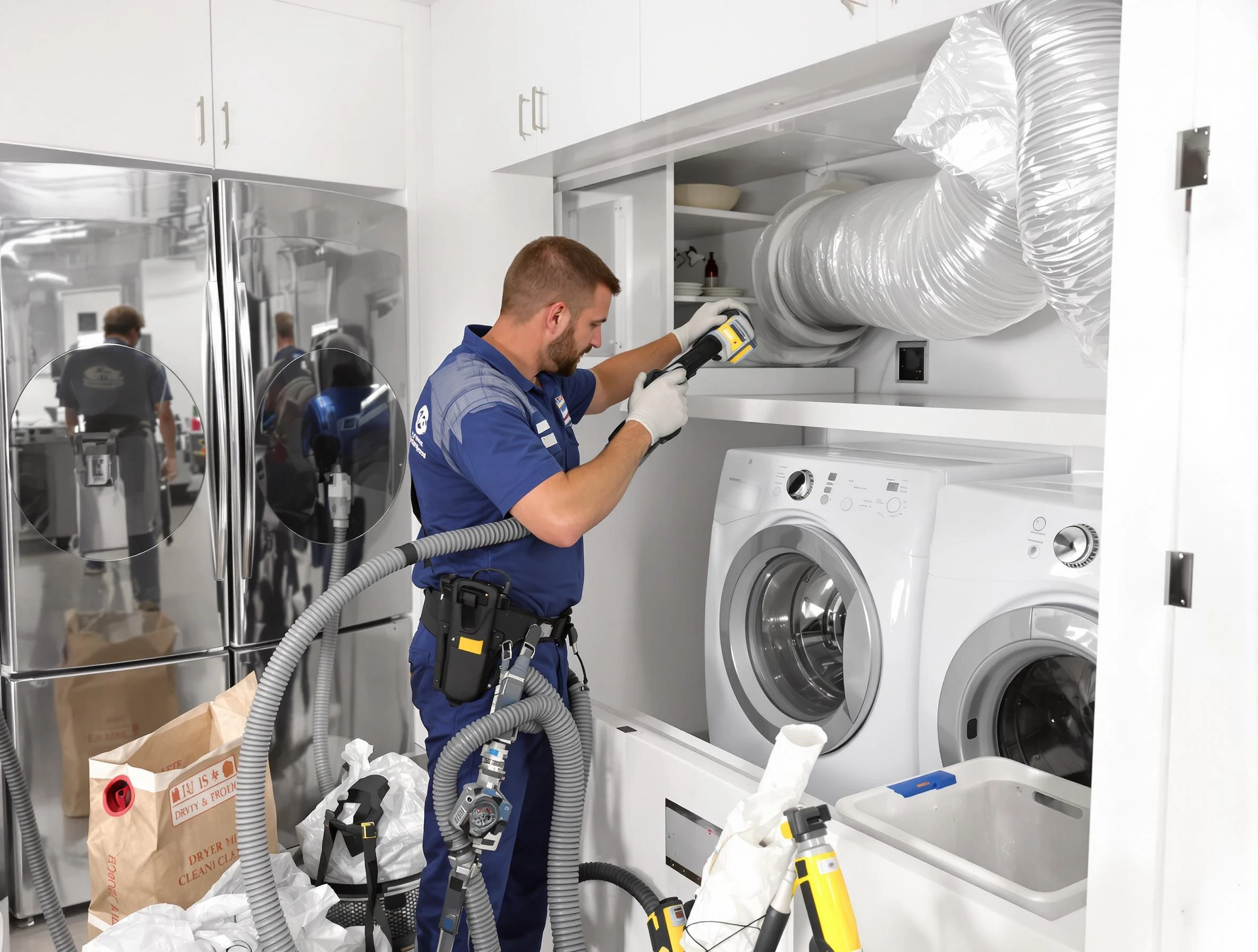 Professional duct cleaning by Midwest City Dryer Vent Cleaning in Midwest City