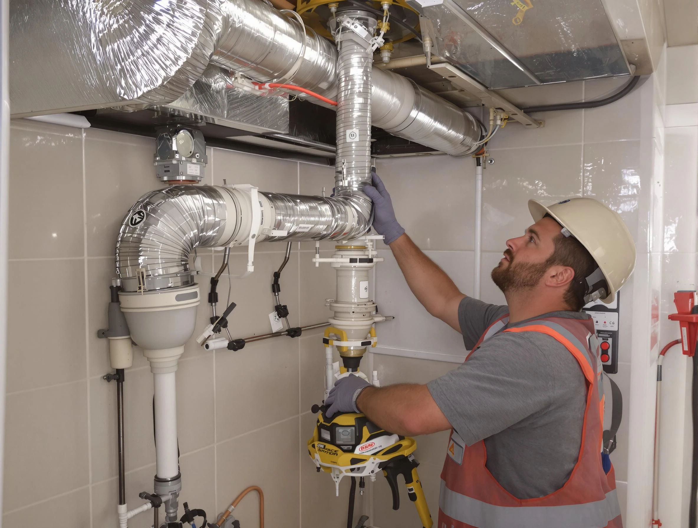 Midwest City Dryer Vent Cleaning expert performing professional dryer vent repair and installation in Midwest City