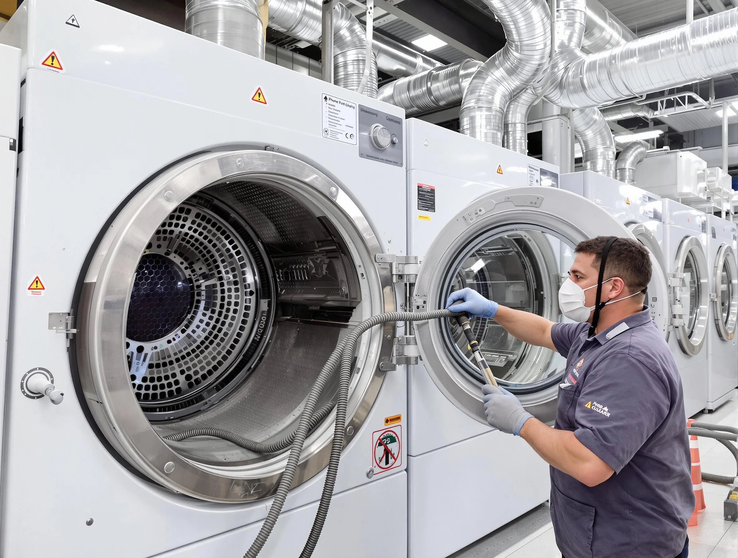 Industrial-grade dryer vent cleaning by Midwest City Dryer Vent Cleaning in Midwest City